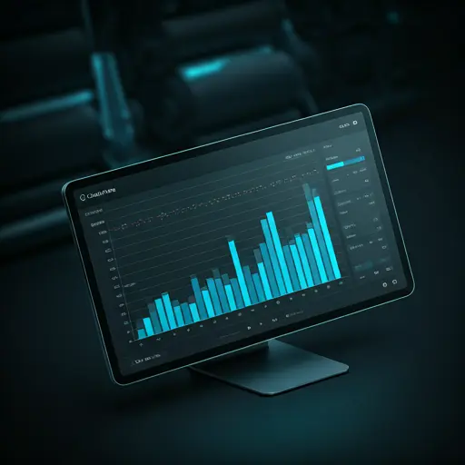 لوحة التحكم الذكية ونظام ERP من Cloud Tex لاستعراض تقارير الربحية الفورية ومراقبة مخزون الخيط والقماش